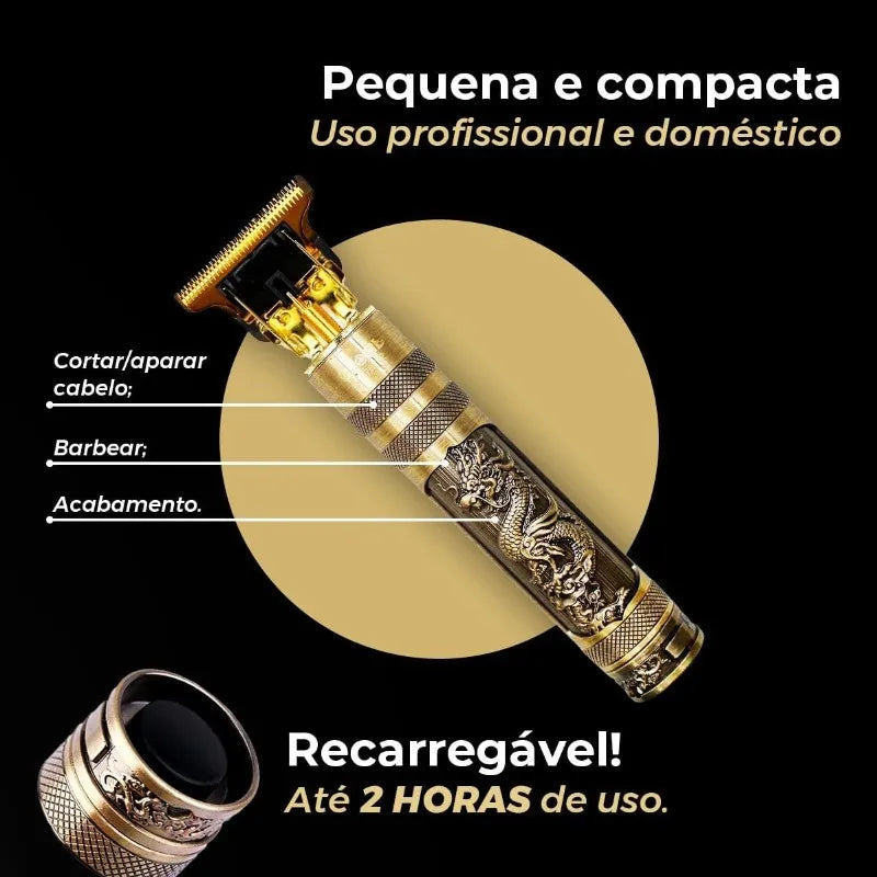 Máquina De Cortar Cabelo Barba Masculina Designer Aleatório Elétrico Profissional