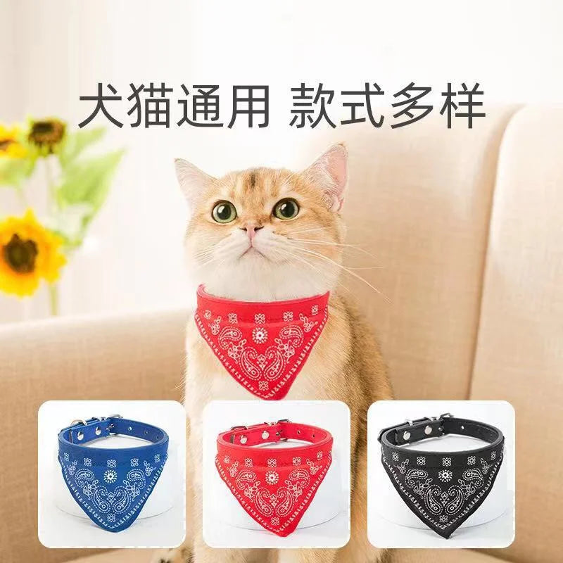 Coleiras Bandana Gatos E Cães Pequenos